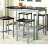 Denzel 5 Piece Counter Height Breakfast Nook Dining Sets (Photo 19 of 25)