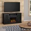 Neilsen Tv Stands for Tvs Up to 50" With Fireplace Included (Photo 5 of 15)