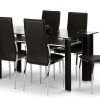 6 Seater Glass Dining Table Sets (Photo 12 of 25)