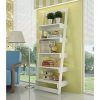 Tiva White Ladder Tv Stands (Photo 9 of 15)