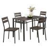 Autberry 5 Piece Dining Sets (Photo 14 of 25)