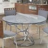 Brushed Steel Dining Tables (Photo 7 of 25)