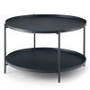 Full Black Round Coffee Tables (Photo 3 of 15)