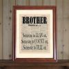 Brother Definition Wall Art (Photo 7 of 20)