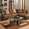 Norfolk Chocolate 6 Piece Sectionals (Photo 13 of 25)