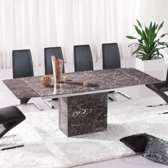 25 Photos Extending Marble Dining Tables