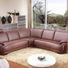 Small Brown Leather Corner Sofas (Photo 9 of 21)