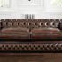 The Best Brown Tufted Sofas