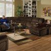 Norfolk Chocolate 3 Piece Sectionals With Raf Chaise (Photo 17 of 25)