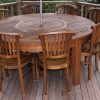 Round Teak Dining Tables (Photo 16 of 25)
