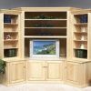 Corner Tv Cabinet With Hutch (Photo 15 of 25)