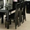 Black Gloss Dining Tables and Chairs (Photo 22 of 25)