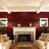 Maroon Wall Accents (Photo 1 of 15)