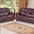 20 Photos Burgundy Leather Sofa Sets