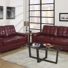 Burgundy Leather Sofa Sets (Photo 20 of 20)