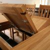 Oak Extending Dining Tables and Chairs (Photo 12 of 25)