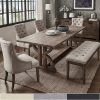 Osterman 6 Piece Extendable Dining Sets (Set of 6) (Photo 6 of 25)