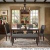 Osterman 6 Piece Extendable Dining Sets (Set of 6) (Photo 10 of 25)