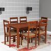 Amir 5 Piece Solid Wood Dining Sets (Set of 5) (Photo 12 of 25)