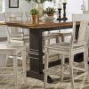 Wyatt 6 Piece Dining Sets With Celler Teal Chairs (Photo 1 of 25)