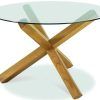 Glass Oak Dining Tables (Photo 21 of 25)