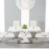 Gloss White Dining Tables and Chairs (Photo 12 of 25)