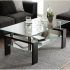 15 Collection of Glass Coffee Tables with Lower Shelves