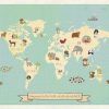 World Map Wall Art for Kids (Photo 8 of 20)