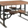Iron and Wood Dining Tables (Photo 19 of 25)
