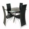 Cheap Glass Dining Tables and 4 Chairs (Photo 17 of 25)