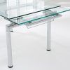 Extendable Glass Dining Tables and 6 Chairs (Photo 24 of 25)