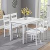 White Dining Tables and Chairs (Photo 7 of 25)