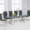 Extendable Glass Dining Tables and 6 Chairs (Photo 5 of 25)