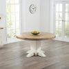 Cream and Wood Dining Tables (Photo 21 of 25)
