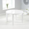 White Gloss Dining Tables 120Cm (Photo 13 of 25)