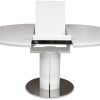 White Gloss Dining Tables 120Cm (Photo 17 of 25)