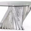 Glass and Stainless Steel Dining Tables (Photo 16 of 25)