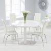 White Gloss Dining Sets (Photo 20 of 25)