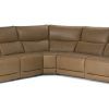 Travis Dk Grey Leather 6 Piece Power Reclining Sectionals With Power Headrest & Usb (Photo 6 of 25)