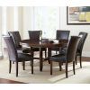 Caden 6 Piece Dining Sets With Upholstered Side Chair (Photo 3 of 25)