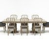 Palazzo 7 Piece Dining Sets With Mindy Slipcovered Side Chairs (Photo 7 of 25)