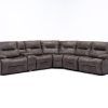 Calder Grey 6 Piece Manual Reclining Sectionals (Photo 2 of 25)