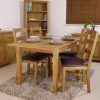 Oak Extending Dining Tables and 4 Chairs (Photo 22 of 25)