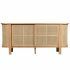 2024 Best of Natural Cane Media Console Tables