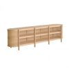 Natural Cane Media Console Tables (Photo 17 of 25)