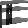Cantilever Glass Tv Stand (Photo 9 of 25)