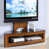 Modern Tv Stands in Oak Wood and Black Accents With Storage Doors (Photo 14 of 15)