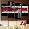 Red and Black Canvas Wall Art (Photo 10 of 20)