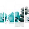 Teal Flower Canvas Wall Art (Photo 17 of 20)