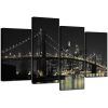 Black and White New York Canvas Wall Art (Photo 10 of 20)